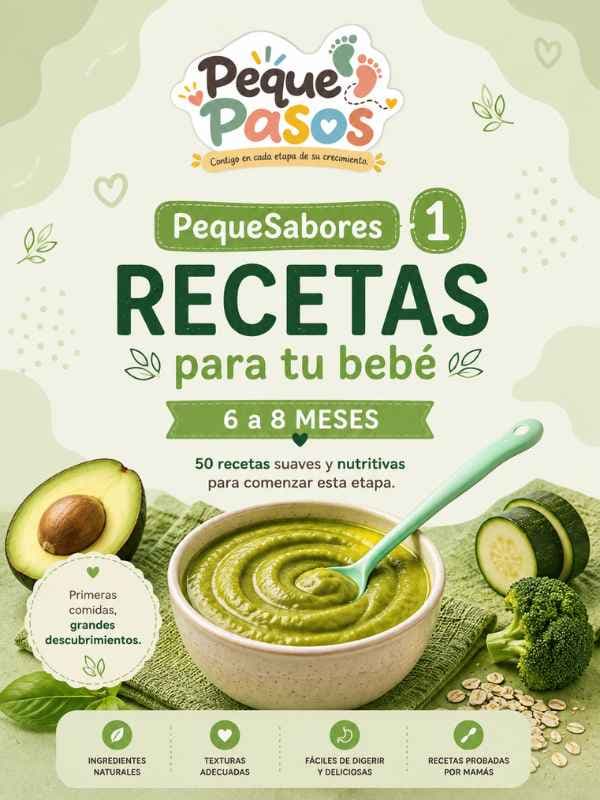 Portada de PequeSabores 1, de 6 a 8 meses